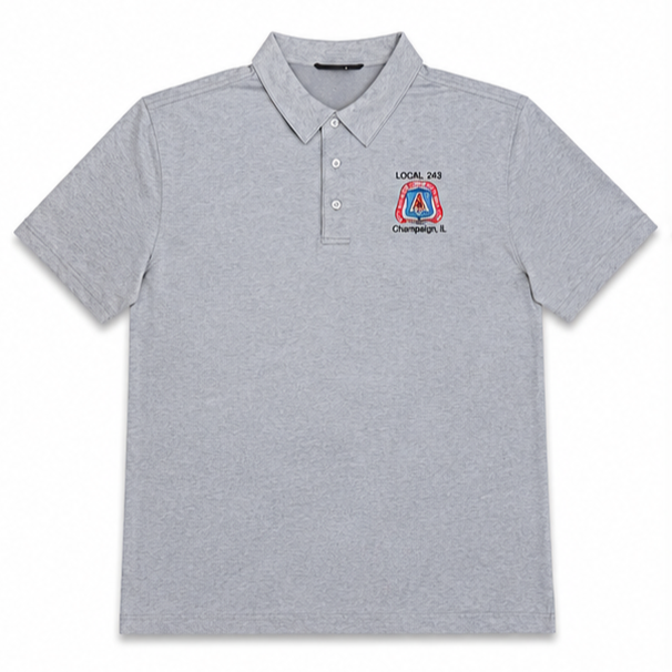 Gray Dry-Fit Polo